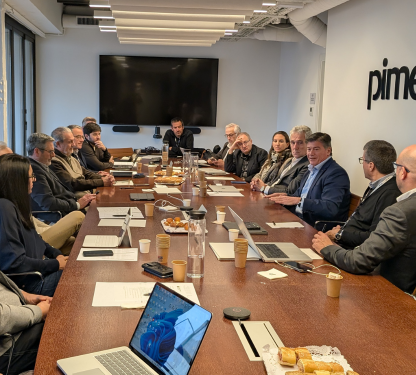 Trobada amb PIMEC per debatre els reptes empresarials