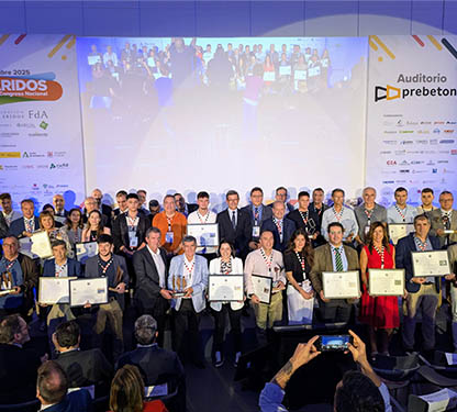 Empreses catalanes premiades al Congrés Nacional d'Àrids